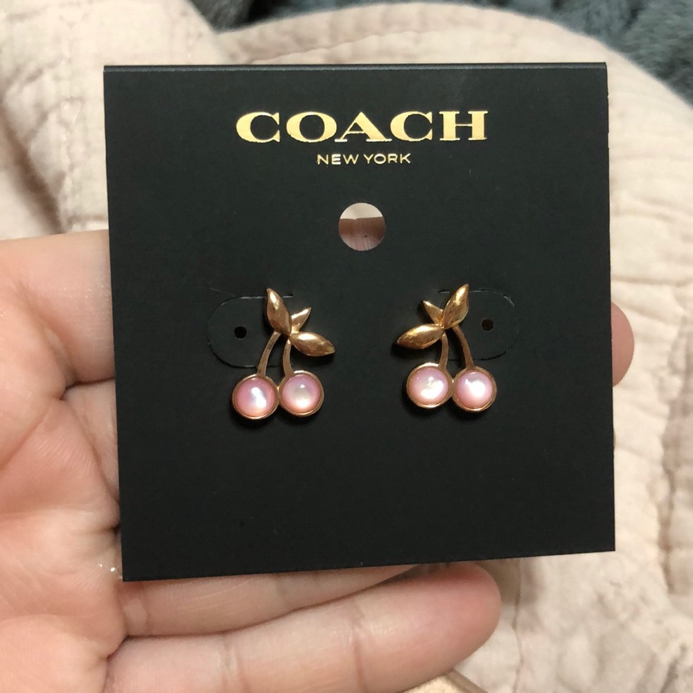 Coach earrings